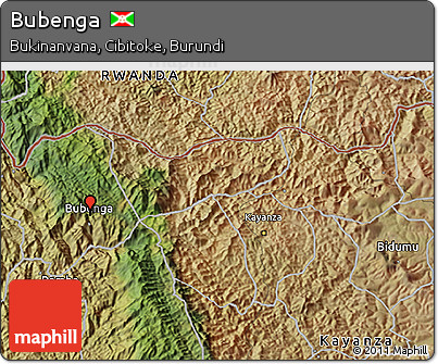Satellite 3D Map of Bubenga