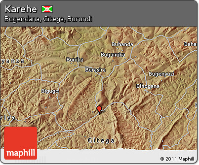 Satellite 3D Map of Karehe