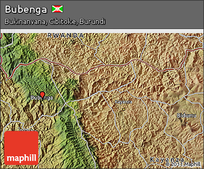 Satellite 3D Map of Bubenga