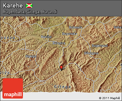 Satellite 3D Map of Karehe