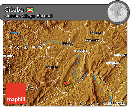 Physical Map of Gitaba