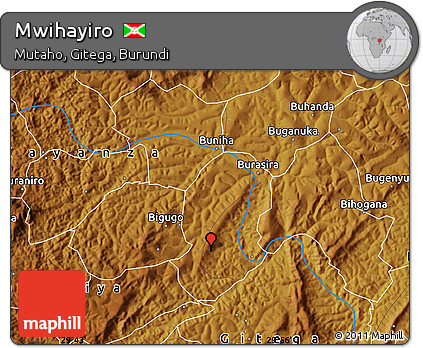 Physical Map of Mwihayiro