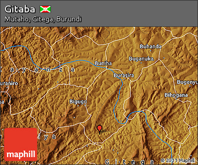 Physical Map of Gitaba