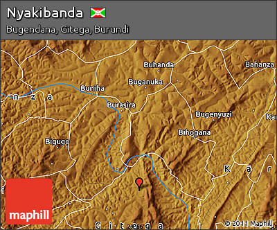 Physical Map of Nyakibanda