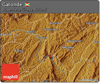 Physical Map of Gatonde