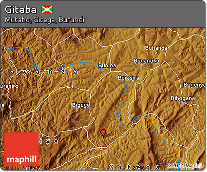 Physical Map of Gitaba