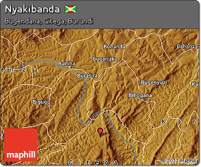 Physical Map of Nyakibanda
