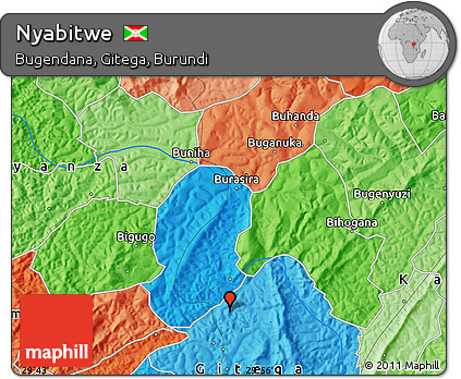Political Map of Nyabitwe
