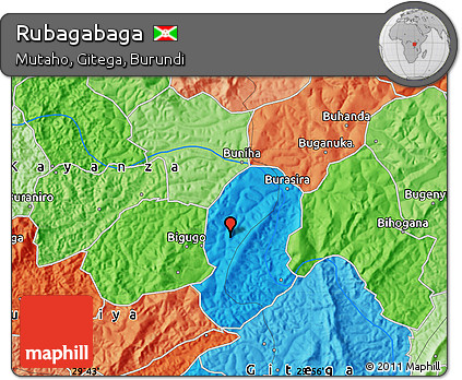 Political Map of Rubagabaga