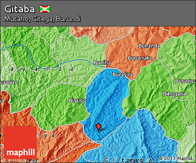 Political Map of Gitaba