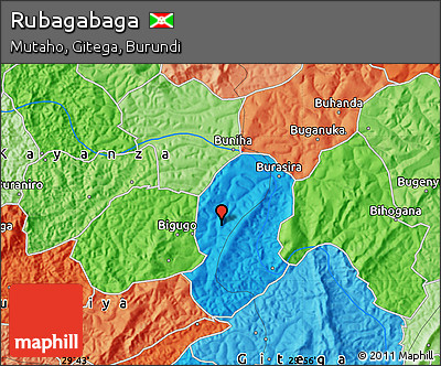 Political Map of Rubagabaga