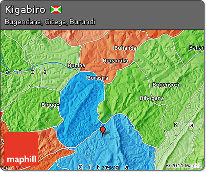 Political Map of Kigabiro