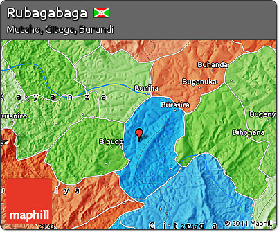Political Map of Rubagabaga