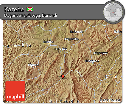 Satellite Map of Karehe
