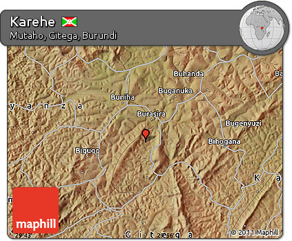 Satellite Map of Karehe