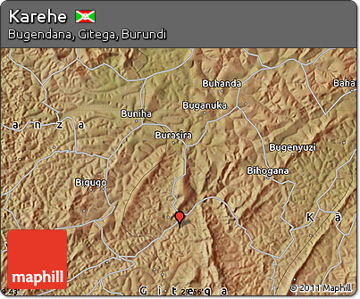Satellite Map of Karehe