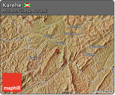 Satellite Map of Karehe