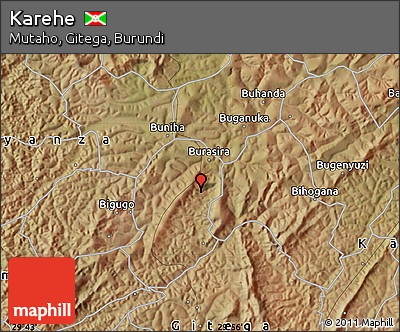 Satellite Map of Karehe