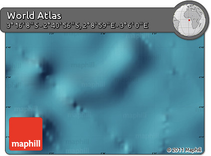 Satellite Map of the Area around 2° 58' 32" S, 2° 37' 30" E