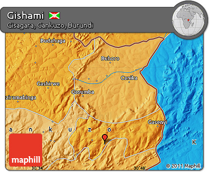 Political Map of Gishami