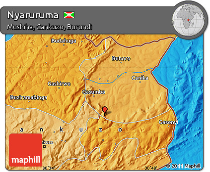 Political Map of Nyaruruma
