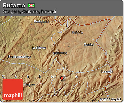 Satellite Map of Rutamo