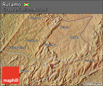 Satellite Map of Rutamo