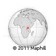 Outline Map of the Area around 2° 58' 32" S, 33° 13' 30" E, rectangular outline