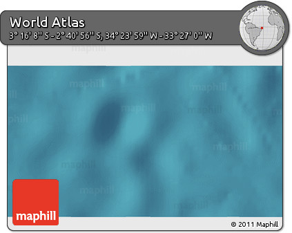 Satellite 3D Map of the Area around 2° 58' 32" S, 33° 55' 29" W
