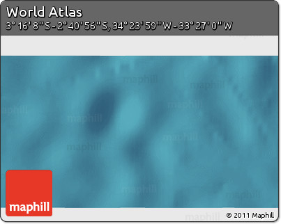 Satellite 3D Map of the Area around 2° 58' 32" S, 33° 55' 29" W