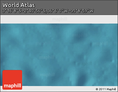 Satellite 3D Map of the Area around 2° 58' 32" S, 35° 37' 30" W