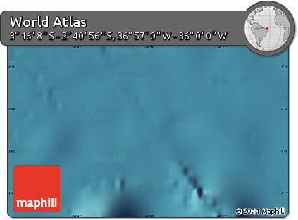 Satellite Map of the Area around 2° 58' 32" S, 36° 28' 30" W