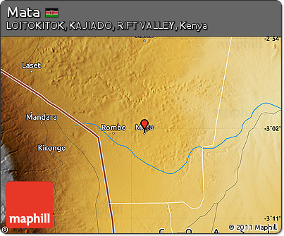 Physical Map of Mata