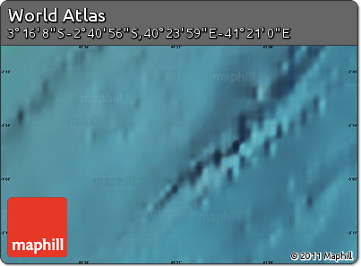 Satellite Map of the Area around 2° 58' 32" S, 40° 52' 30" E