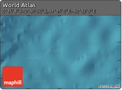 Satellite Map of the Area around 2° 58' 32" S, 41° 43' 30" E