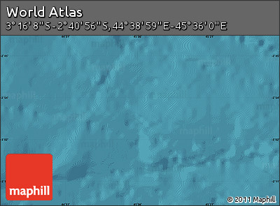 Satellite Map of the Area around 2° 58' 32" S, 45° 7' 30" E