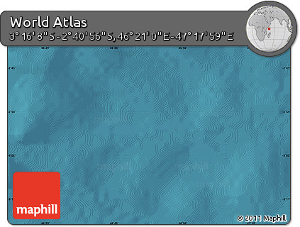 Satellite Map of the Area around 2° 58' 32" S, 46° 49' 30" E