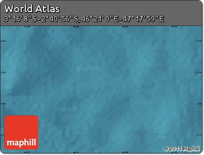 Satellite Map of the Area around 2° 58' 32" S, 46° 49' 30" E