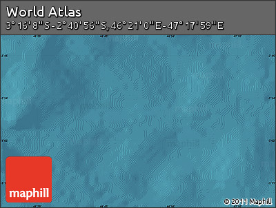 Satellite Map of the Area around 2° 58' 32" S, 46° 49' 30" E