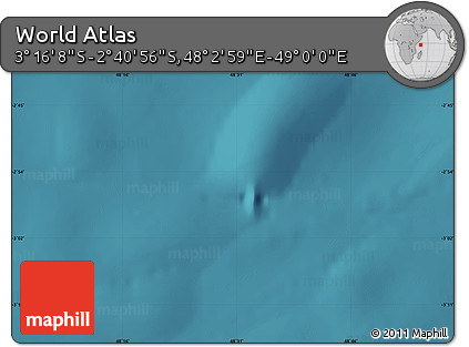 Satellite Map of the Area around 2° 58' 32" S, 48° 31' 29" E