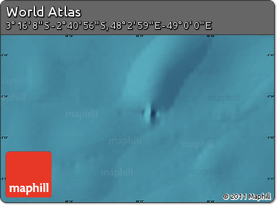 Satellite Map of the Area around 2° 58' 32" S, 48° 31' 29" E