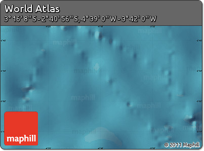 Satellite Map of the Area around 2° 58' 32" S, 4° 10' 30" W