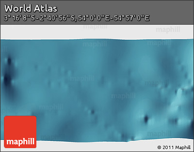 Satellite 3D Map of the Area around 2° 58' 32" S, 54° 28' 30" E
