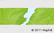 Physical Panoramic Map of the area around 2° 58' 32" S, 55° 10' 29" W
