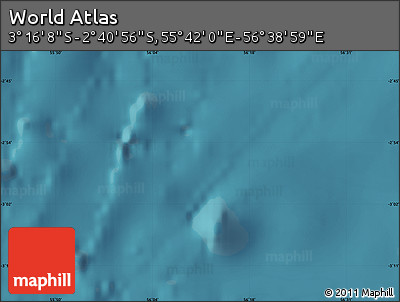 Satellite Map of the Area around 2° 58' 32" S, 56° 10' 29" E