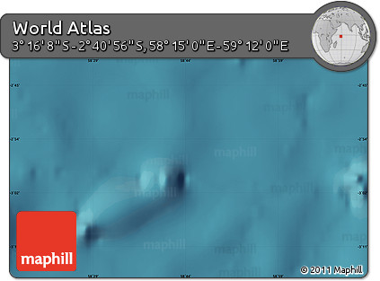 Satellite Map of the Area around 2° 58' 32" S, 58° 43' 30" E