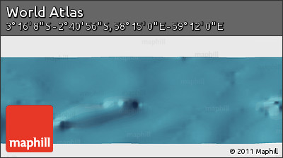 Satellite Panoramic Map of the Area around 2° 58' 32" S, 58° 43' 30" E