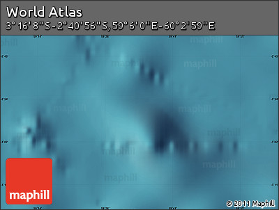 Satellite Map of the Area around 2° 58' 32" S, 59° 34' 30" E