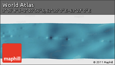Satellite Panoramic Map of the Area around 2° 58' 32" S, 62° 58' 30" E