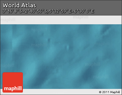 Satellite 3D Map of the Area around 2° 58' 32" S, 6° 1' 30" E
